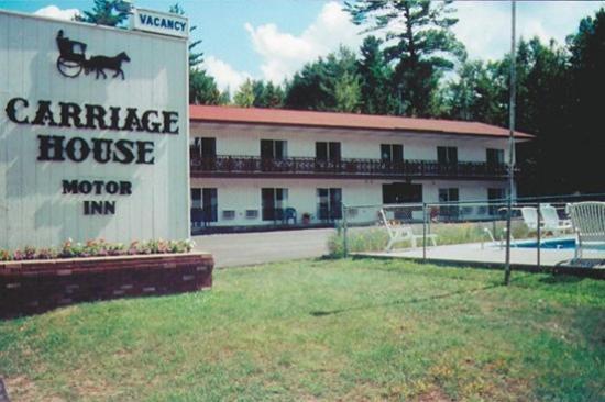 Carriage House Motor Inn Lake Placid Exterior foto